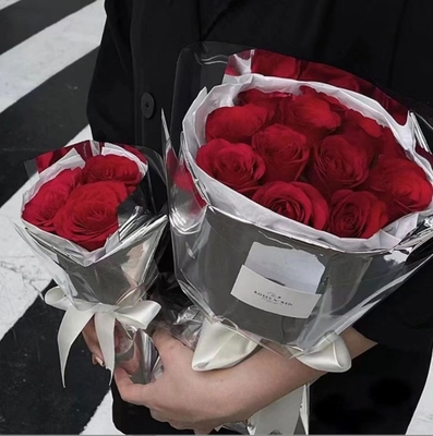 좋은 가격 미러 가공 된 꽃 포장 종이, 은 빛나는 종이, 방수 된 두꺼운 셀로판, 꽃 가게 꽃束 및 선물용 DIY 재료 온라인으로
