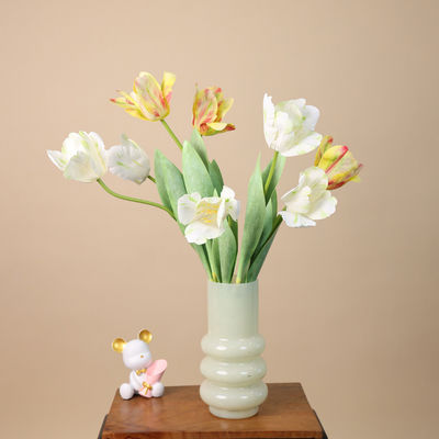 좋은 가격 실재적인 수작업 툴리프 시뮬레이션 꽃 보나사이 가정 장식 및 결혼식 사진용 여러 가지 색상의 물품 온라인으로