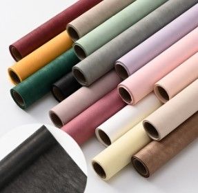 좋은 가격 57*57cm 우유와 면을 씌운 꽃가루 포장용 종이 꽃 포장을 위해 이상적입니다. 온라인으로