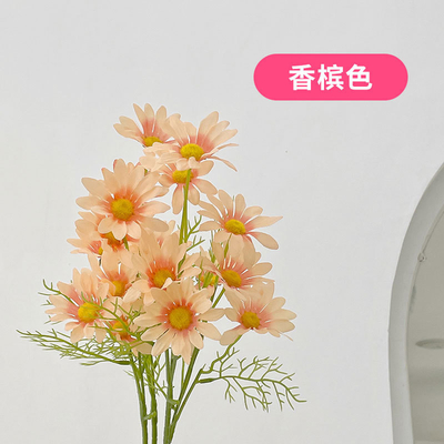 좋은 가격 시뮬레이션 된 마리 꽃꽃, 카모밀 가짜 꽃, 플라스틱 실크 꽃, 가정 장식, 사진 수비품, 시뮬레이션 된 꽃 온라인으로