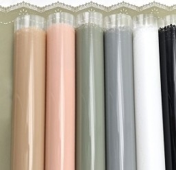 좋은 가격 BOPP 기하학적 레이스 방수 꽃 포장지 56*56cm 온라인으로