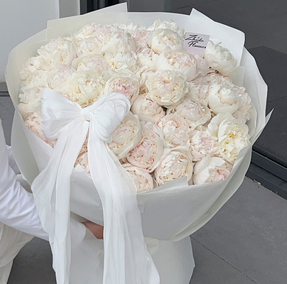 좋은 가격 프랑스의 진주 눈 사틴 섬유 꽃 줄기 DIY 활 장식 꽃 재료 온라인으로