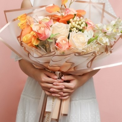 좋은 가격 30-45일 우주용 배송시간 밀라노 돔펜 듀플 플로럴 플로어 패키지 종이 56*56cm 온라인으로