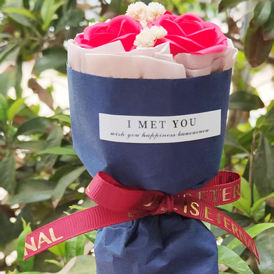 좋은 가격 베이비의 호흡 로즈 미니 비누 꽃 줄기, 생일 선물, 기념품, 자동차 장식 및 장식 온라인으로