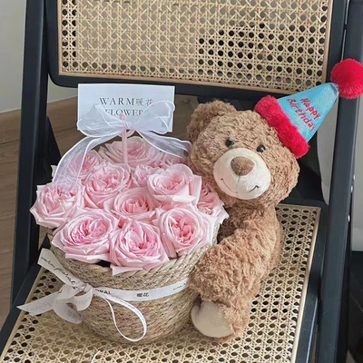 좋은 가격 어린이의 날인 6월 1일에는 영원한 꽃 인형, 곰 꽃받침, 테디 베어 포옹 버킷, 그리고 생일 선물들이 있습니다. 온라인으로
