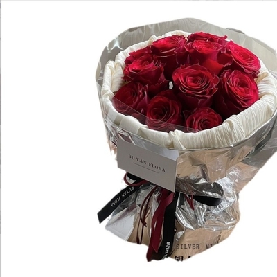 좋은 가격 은 거울 꽃 포장 종이, 반사 은 빛 종이, PVC 틴 필름, 물 파동 창의적인 꽃 예술 포장 온라인으로