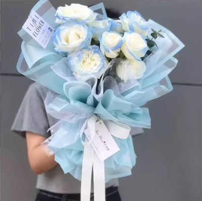 좋은 가격 새 시대 가볍고 우아한 종이 발렌타인 데이 방수 꽃 포장 종이, 꽃차례 프레임 종이, DIY 꽃 예술 포장 재료 온라인으로
