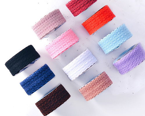 좋은 가격 꽃 포장재 蕾丝 리본 눈 가즈 리본 꽃 장미 수공예 DIY 2.5cm 너비 온라인으로