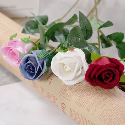 좋은 가격 시뮬레이션 꽃 미니 싱글 로즈 가짜 꽃 홈 장식 휴대용 꽃 웨딩 장식 제조사 도매 생화 드라이 플라워 온라인으로