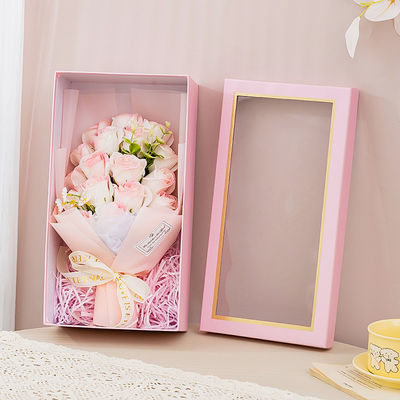 좋은 가격 18개의 장미의 비누 꽃 선물 상자, 비누 꽃 꽃 뭉치, 발렌타인 데이, 크리스마스 선물, 생일 작은 선물, 국경 간 공급 온라인으로