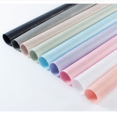 좋은 가격 플로리스트 포장 솔리드 컬러 접이식 꽃 포장지 부케 포장 패션 포장용 온라인으로