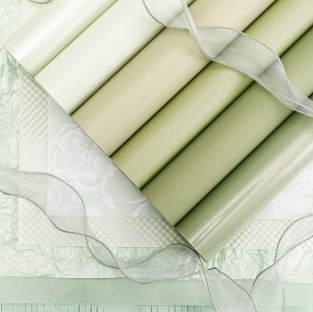 Spring Mint Manbo Flower Arrangement Flower Packaging Paper
