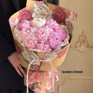 좋은 가격 Guose Fanghua DIY 꽃장치 꽃 포장용 종이 35*50cm 30-45일 배송시간 온라인으로
