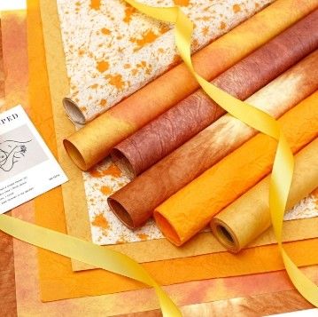 좋은 가격 Sunset Golden Autumn Orange Partysu DIY Flower Arrangement용 파티수 특수 종이 포장 온라인으로