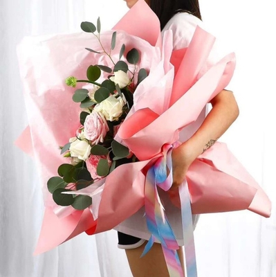 50*70cm 한국식 튼튼한 방수 진주무늬 페어 종이 꽃 포장을 위한 꽃꽃차례 안쪽 수면 및 케이크 구리
