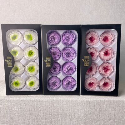 좋은 가격 보존 꽃 오스틴 로즈 낭만적인 발렌타인 데이 선물 손으로 만든 꽃다발 재료 온라인으로