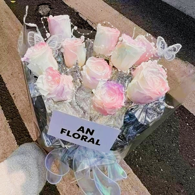 좋은 가격 니치 스타일의 수녀 장미 솜꽃꽃차례, 발렌타인 데이, 어머니 날, 생일 & 휴일 선물에 대한 손으로 만든 향기로운 인공 장미 온라인으로