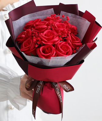 좋은 가격 핫 판매 크리에이티브 carnation 장미 비누 꽃꽃차례 발렌타인 데이 생일 선물 어머니 날 선물 영원한 꽃 온라인으로