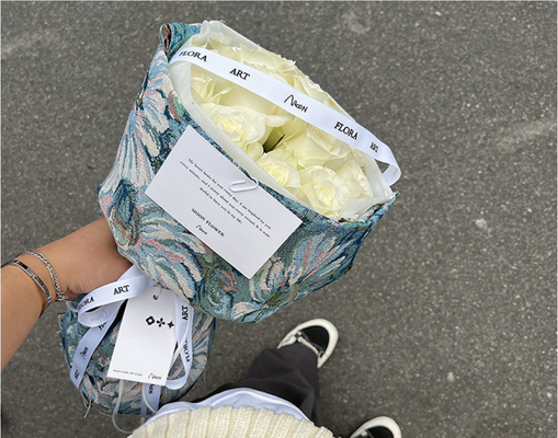 좋은 가격 Eco 우호적 70gsm은 적어도 논문을 감싸 꽃이 핍니다 온라인으로